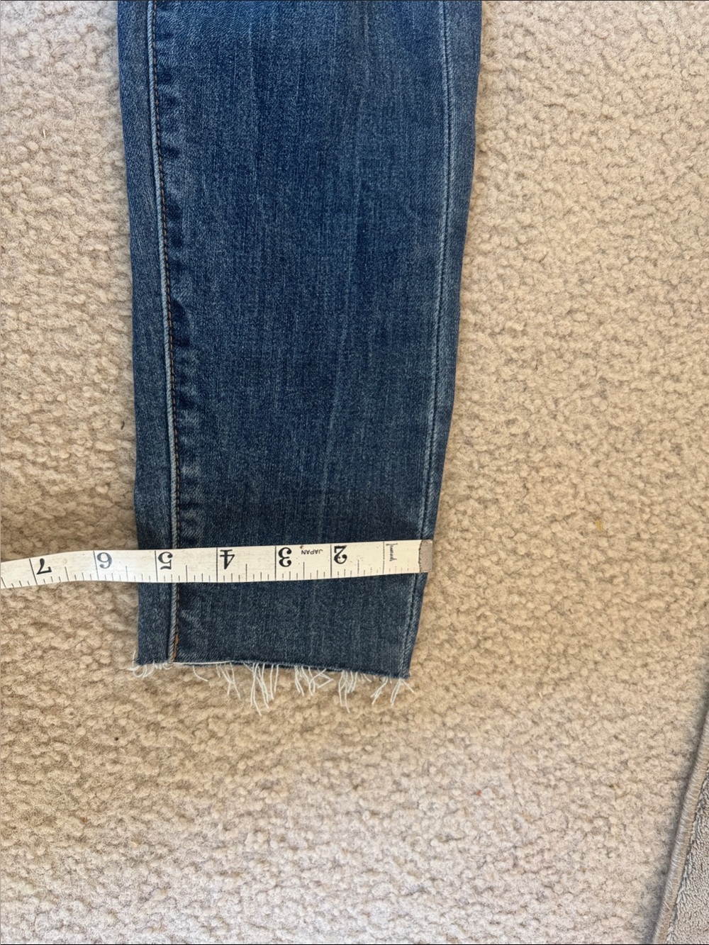 Levi's Wedgie Skinny Jeans Women's Medium washed Blue Distressed Size 27 - Picture 10 of 10